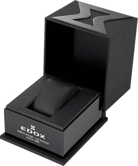 EDOX CO-1 CARBON 01125 CCN GNO  Chronograaf Automatisch Heren Duikhorloge 50 ATM 45mm