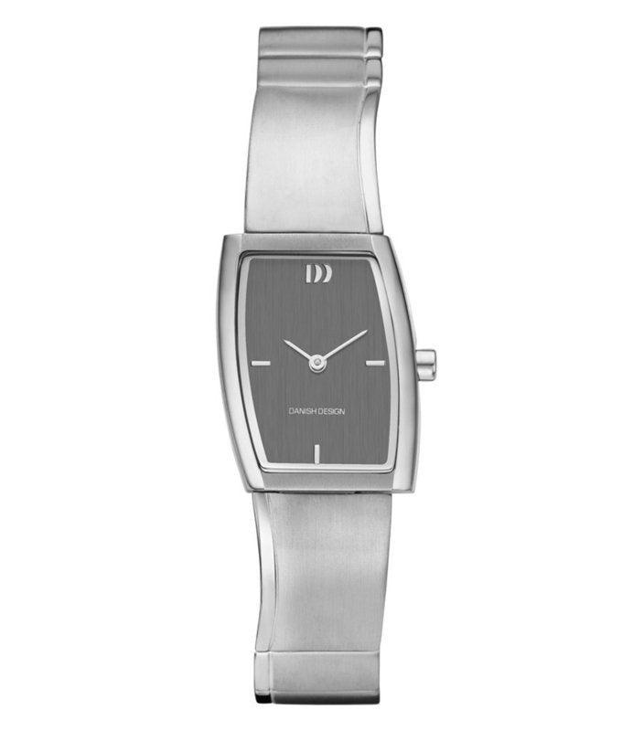 Danish Design Gløbe Rhine IV21Q199 - Dameshorloge Van Titanium Met Leren Band Danish Design Gløbe Rhine IV21Q199 - Dameshorloge Van Titanium Met Leren Band