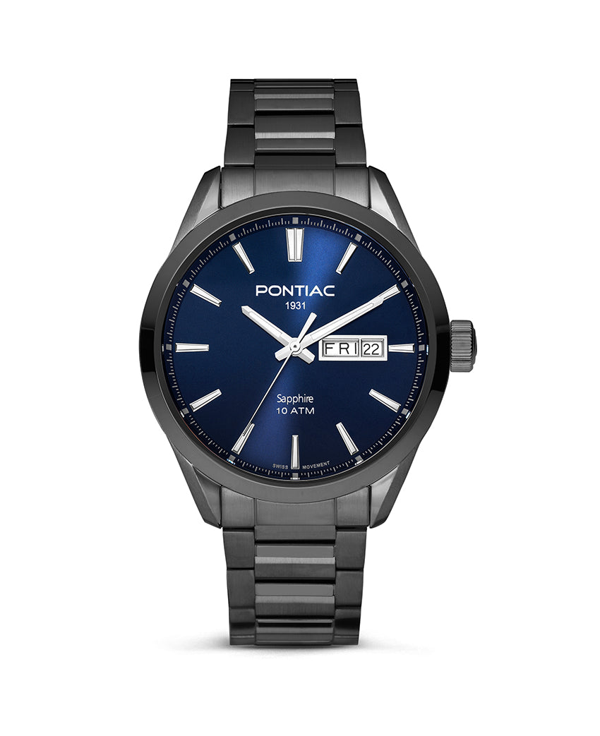 Pontiac Victor Bi-color P20110 Herenhorloge 42mm