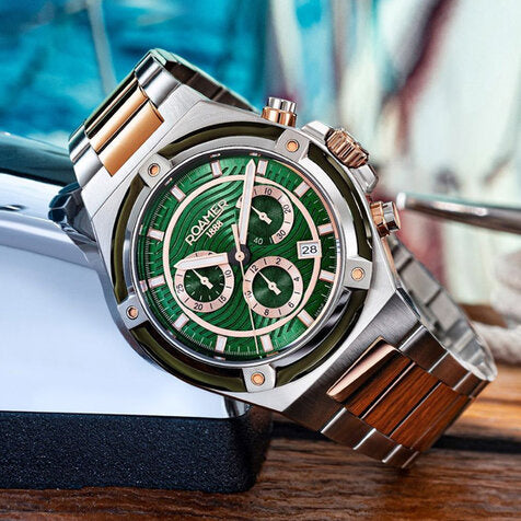 Roamer Tempomaster Chrono Herenhorloge 42mm 221837 49 75 20