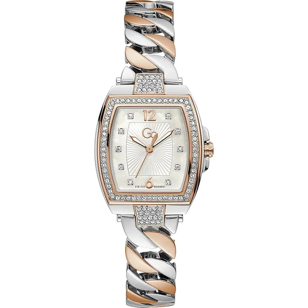 Gc Guess Collection Z11002L1MF Couture Tonneau Swiss Made Dameshorloge 35mm