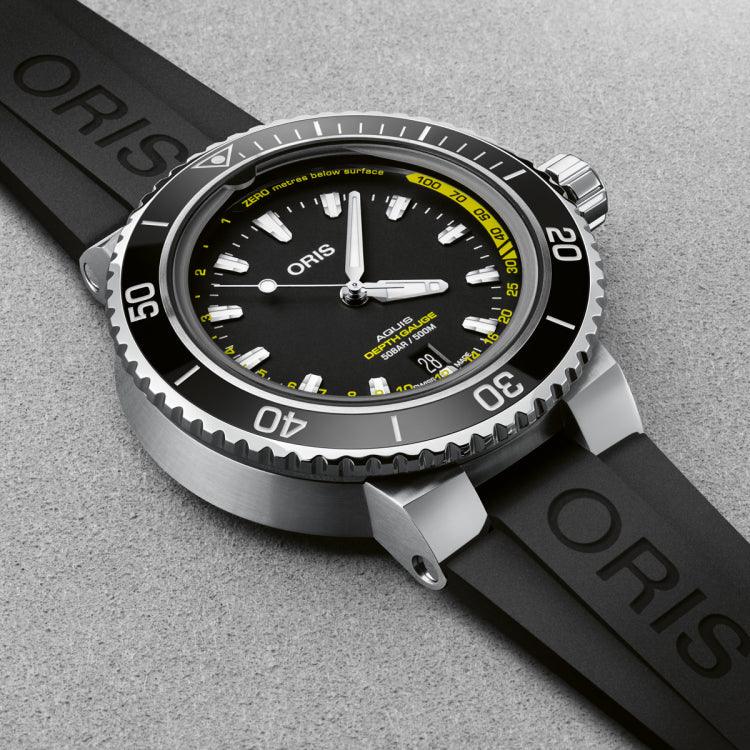 Oris Aquis Depth Gauge Set 46 mm 50ATM - horlogeoutlet.nl