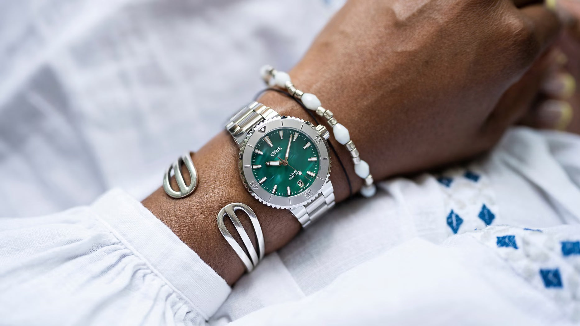 Siro.oris  Oris Artelier Bracenet Dameshorloge 36,5mm
