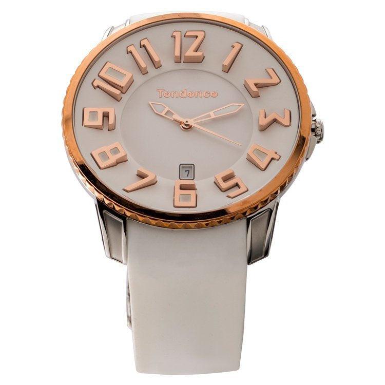 Tendence Gulliver Slim Horloge Steel Rose 10ATM XL - horlogeoutlet.nl