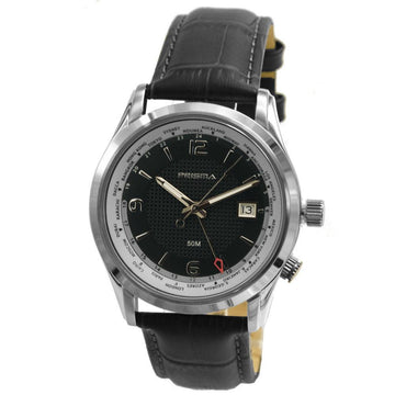 Prisma GMT Wereldtijden Herenhorloge 42mm - horlogeoutlet.nl