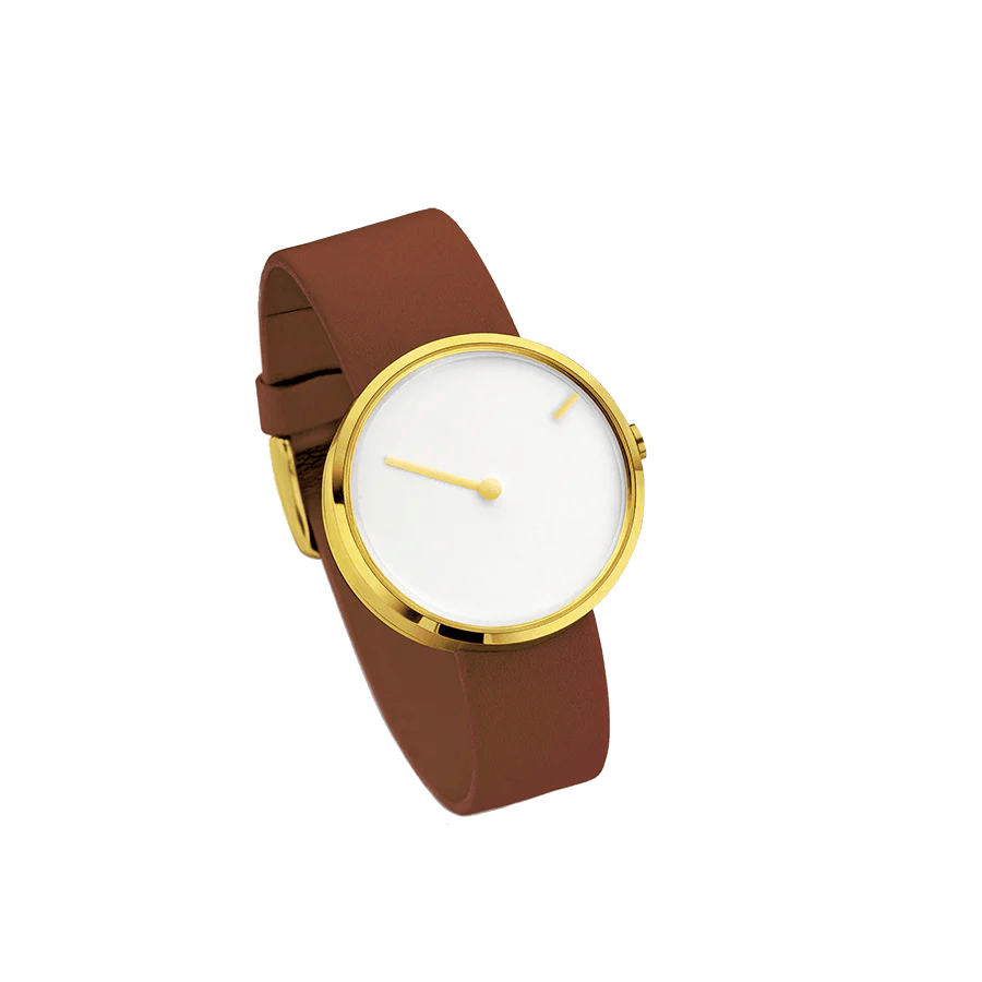 Jacob Jensen Curve 254 Horloge 38 mm - horlogeoutlet.nl