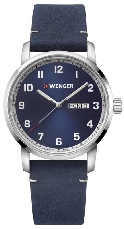 Wenger Attitude Day&Date Herenhorloge 01.1541.115 42mm - horlogeoutlet.nl