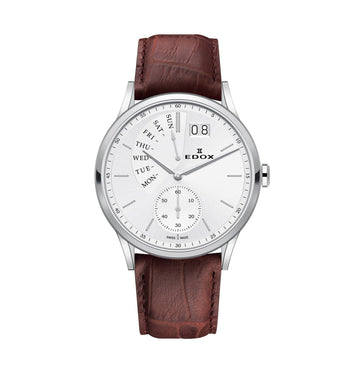 Edox Les Vauberts 34500 3 AIN Herenhorloge 42mm