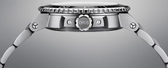 Oris Aquis Date 30ATM Dames Duikhorloge 36.5mm - horlogeoutlet.nl