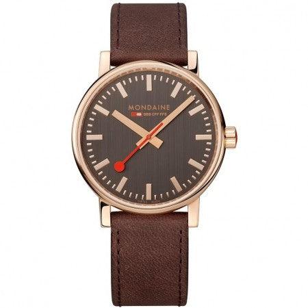 Mondaine Evo2 Unisex horloge 40 mm - horlogeoutlet.nl