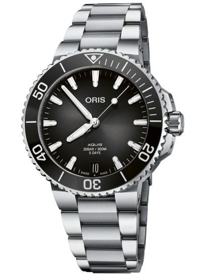 Oris Aquis Date 43,5mm Black Dial