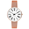 Arne Jacobsen Roman Dameshorloge Medium Rose Goud 53311-1611 - 34mm - horlogeoutlet.nl