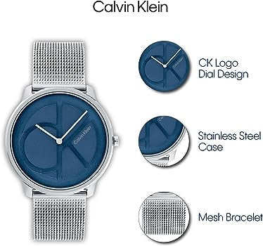 Calvin Klein Iconic 25200031 Herenhorloge 40 mm