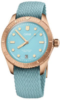 Oris Divers Sixty-Five Cotton Candy Bronze Blue Unisex Horloge 38mm - horlogeoutlet.nl