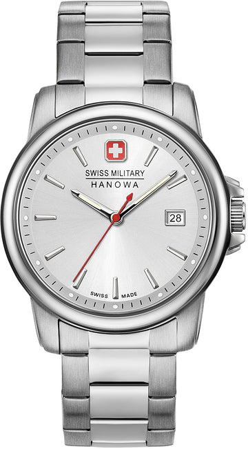 Swiss Military Hanowa 06-5230.04.001 Swiss Recruit Prime Herenhorloge 39mm