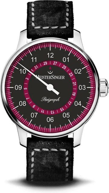 Meistersinger Perigraph Herenhorloge Automaat AM1002R - 43mm