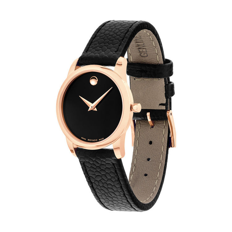 Movado Museum Classic Rosegoud Dameshorloge 28mm