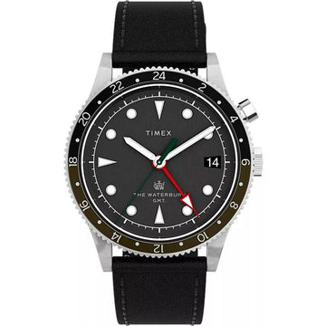 Timex Waterbury Traditional GMT Herenhorloge TW2V28700 - 39mm - horlogeoutlet.nl