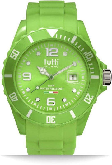 Tutti Milano Pigmento Horloge Groen 42,5mm - horlogeoutlet.nl