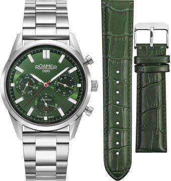 Roamer Sportivo Multi Function Herenhorloge 43mm - Box Set 868982 41 75 50 - horlogeoutlet.nl