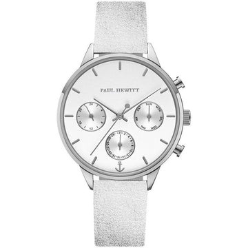 Paul Hewitt Dameshorloge Everpulse Silver White 38mm - horlogeoutlet.nl