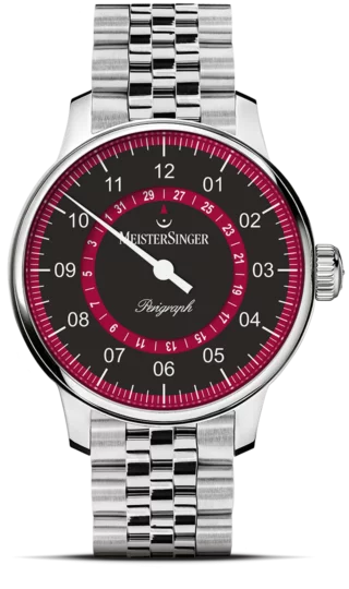 Meistersinger Perigraph Herenhorloge Automaat AM1002R - 43mm