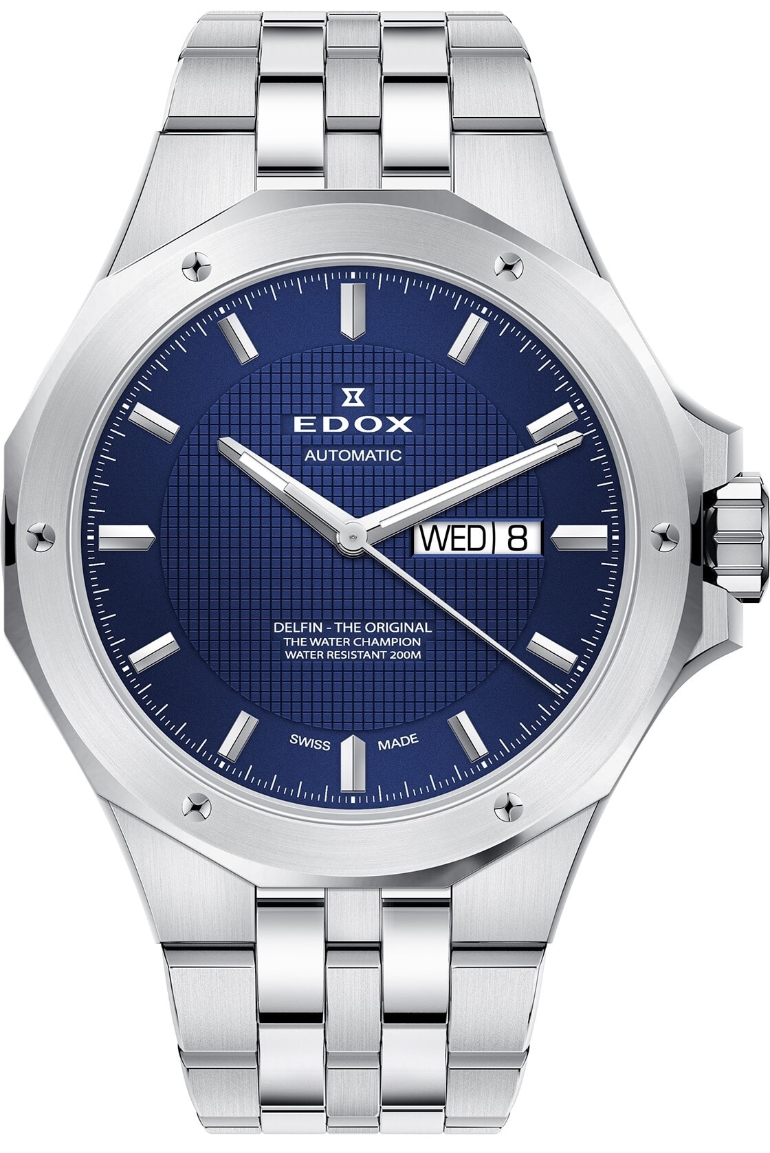 Edox 88005 Delfin 3M BUIN Delfin Automatic Heren Duikhorloge 43mm