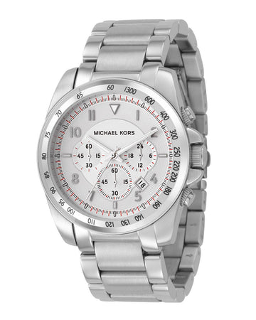 Michael Kors MK8131 Herenhorloge Zilverkleurig RVS 46-52mm