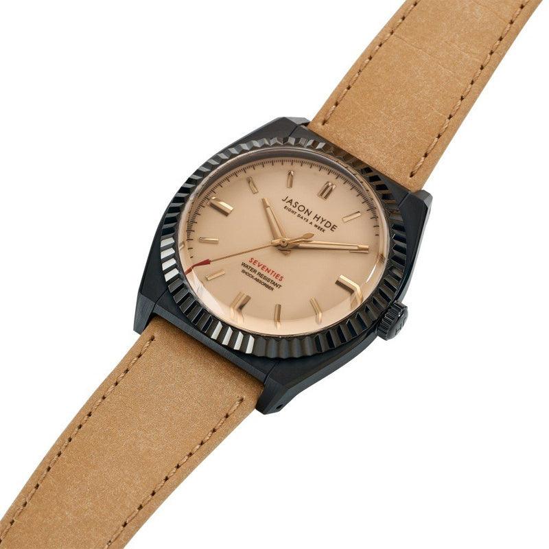 Jason Hyde Amber Duurzaam Horloge Quartz 40mm - horlogeoutlet.nl