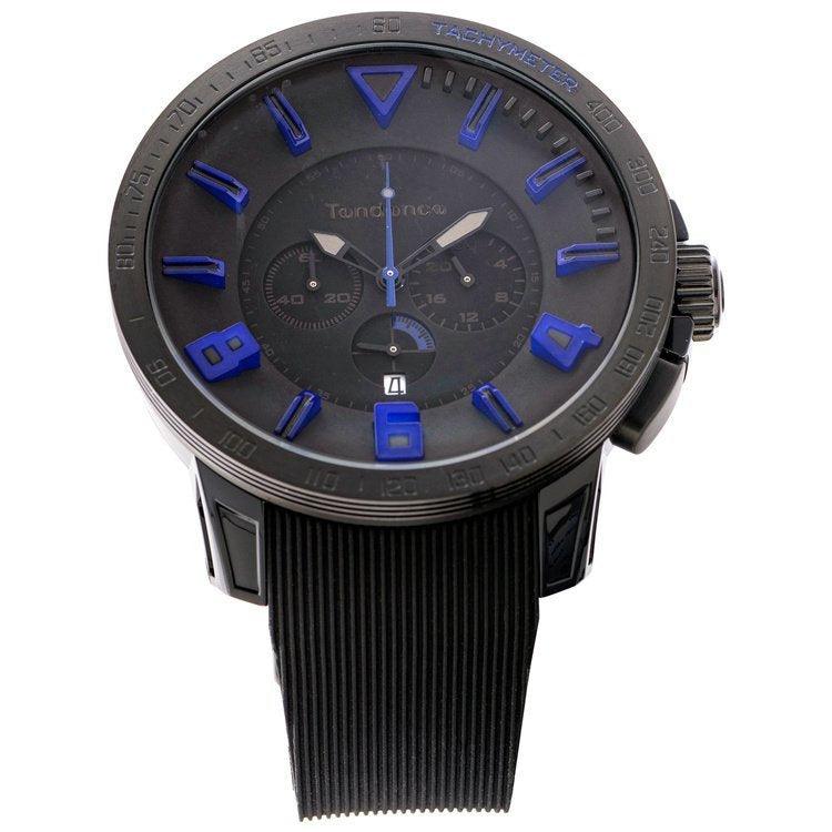 Tendence Gulliver Sport Chrono Blue 10ATM XXL - horlogeoutlet.nl