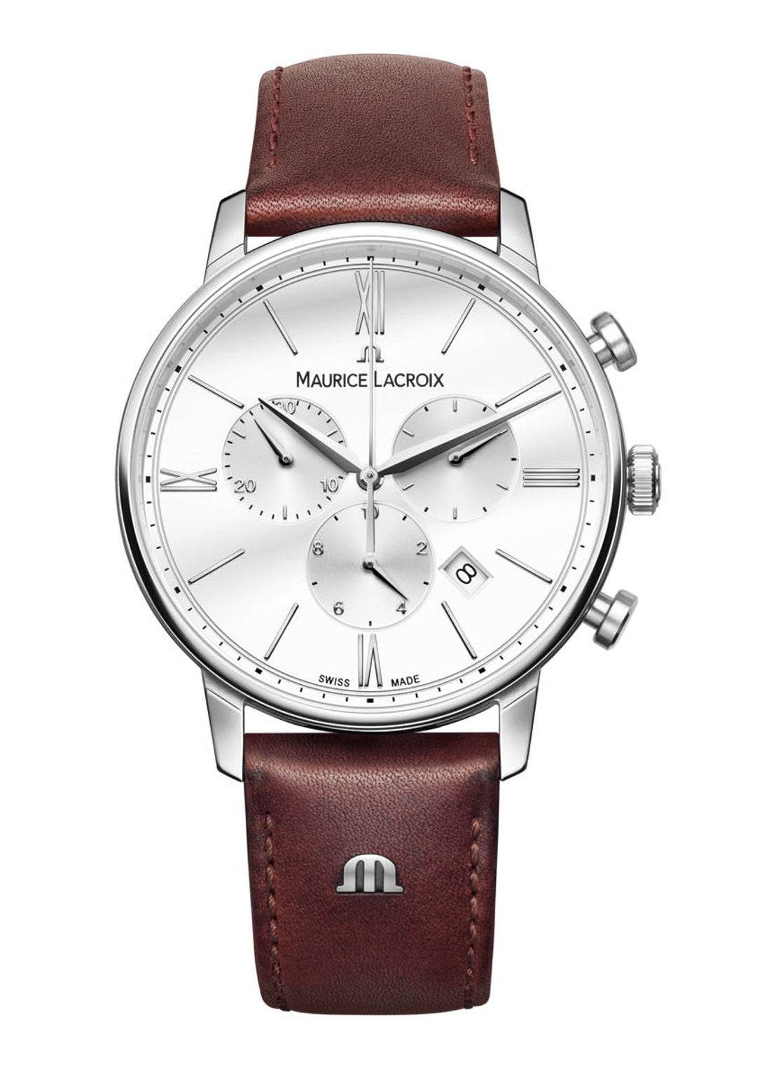 Maurice Lacroix Elirios EL1098-SS001-112-1 Chrono Herenhorloge 40mm