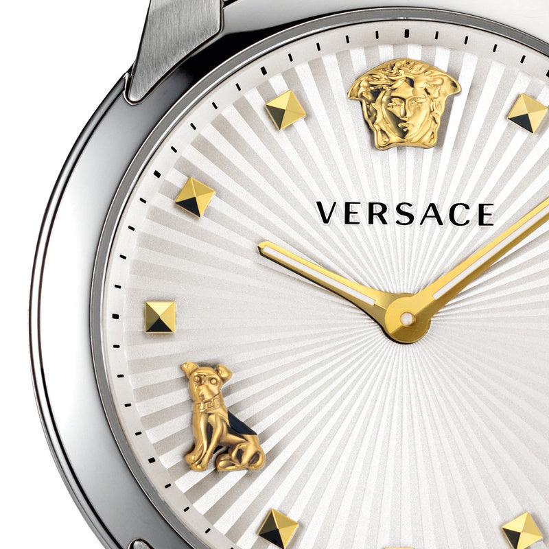 Versace Audrey Dameshorloge Saffier 38mm VELR00119 - horlogeoutlet.nl