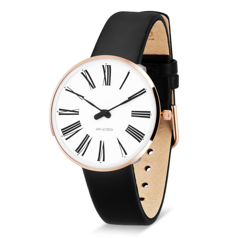 Arne Jacobsen Roman Women's Watch Medium Rose Gold 53311-1601RP - 34mm