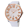 Tendence Gulliver Slim Horloge Steel Rose 10ATM XL - horlogeoutlet.nl