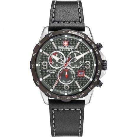 Swiss Military Hanowa Ace Heren Horloge 44 mm - horlogeoutlet.nl