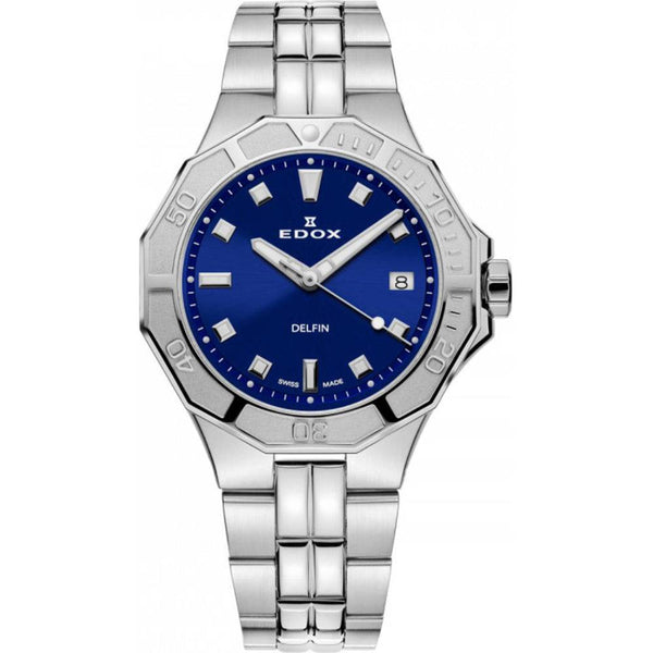 Edox Delfin Diver Horloge 53020-3M-BUN