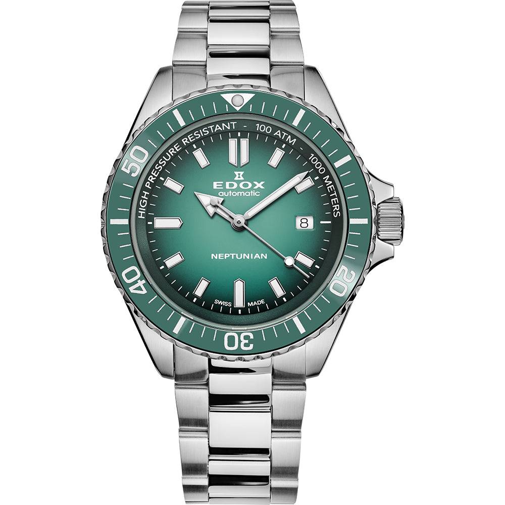 Edox Neptunian 80120 3VM VDN1  Skydiver Heren Duikhorloge 44mm