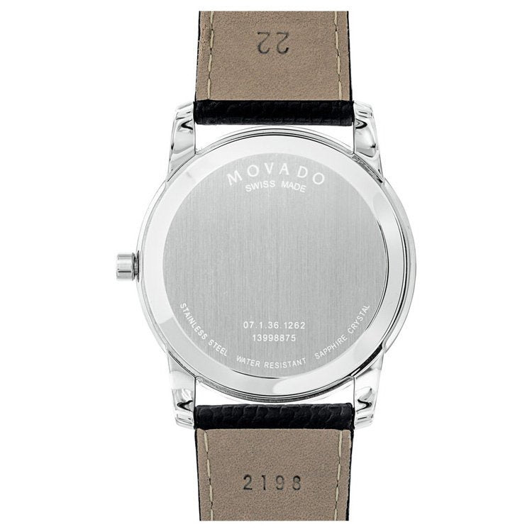 Movado Museum Classic Staal Herenhorloge 40mm