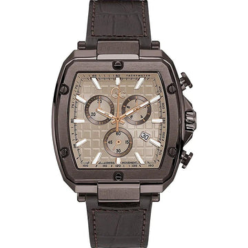 Gc:Y83008G1MF Spirit Tonneau Chronograaf Swiss Made Horloge 44mm - horlogeoutlet.nl