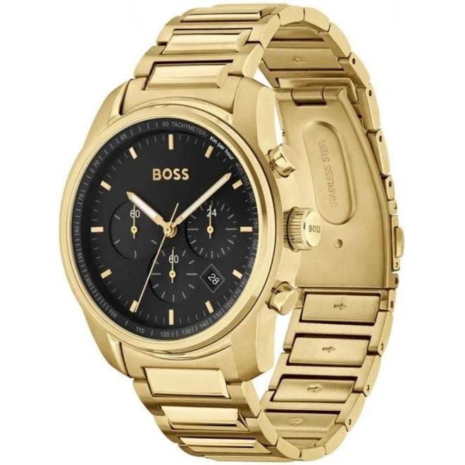 Hugo Boss Trace Chronograaf Herenhorloge 43 mm HB1514006 - horlogeoutlet.nl