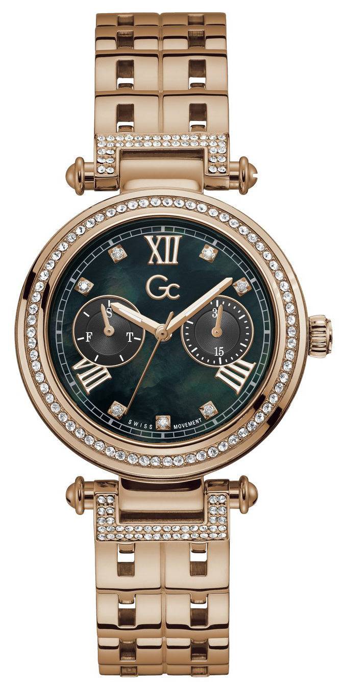 Gc Guess Collection Y78001L2MF PrimeChic Swiss Made Dameshorloge 36 mm