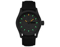 Luminox xl 1907 nf Atacama Field Automatic Herenhorloge 45mm met zwarte wijzerplaat, lichtgevende indexen en zwarte nylon band. Swiss Made herenhorloge voor outdoor en dagelijks gebruik.