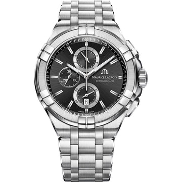 Maurice Lacroix Aikon Chronograaf Herenhorloge AI1018-SS002-330-1 43mm