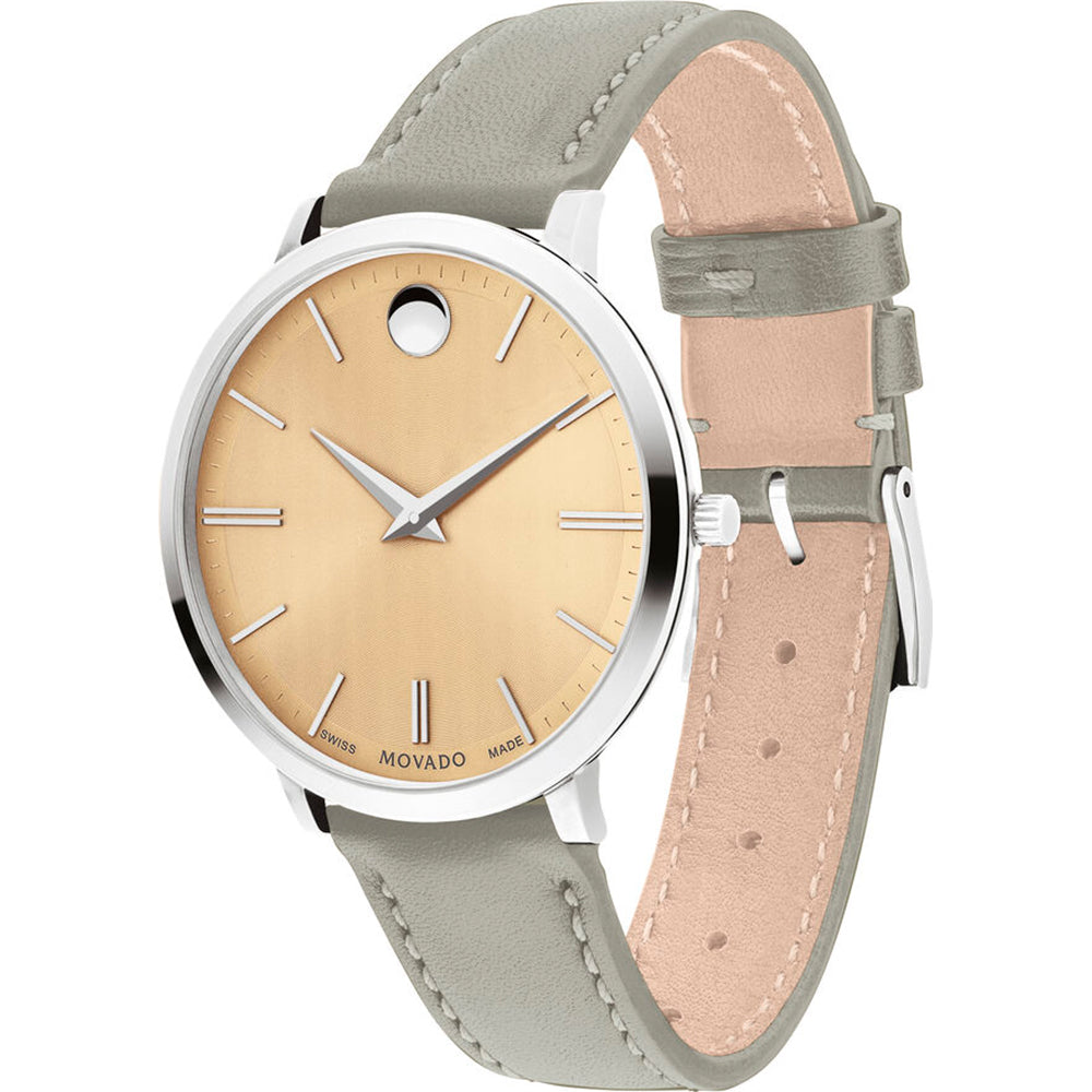 Movado Ultra Slim 0607372 Swiss Made Dameshorloge 35mm