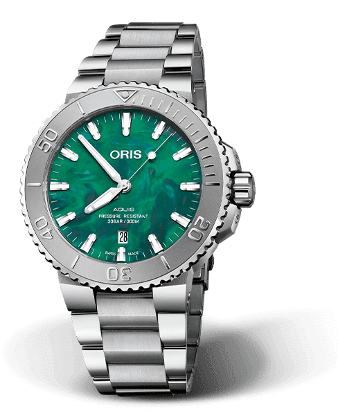 Oris Aquis Date 30ATM Duikhorloge X Bracenet 43,5 mm