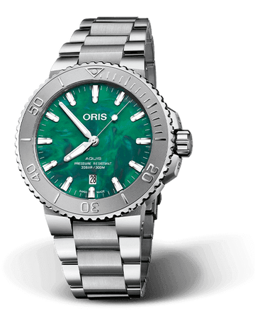 Oris Aquis Date 30ATM Duikhorloge X Bracenet 43,5 mm