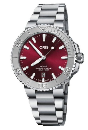 Oris Aquis Date Relief Red Dial 41,5mm