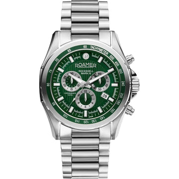 Roamer Rockshell Mark III Chrono Herenhorloge 44mm 220837-41-75-50 - horlogeoutlet.nl