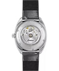 Achteraanzicht van de Certina DS-2 Powermatic 80 Herenhorloge 40mm met zichtbare automatische uurwerkmechaniek en Swiss Made gravure.